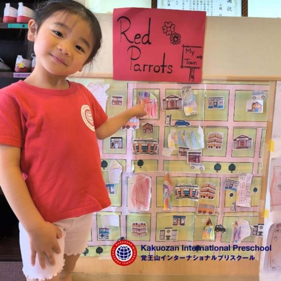 Red Parrots Build a Town