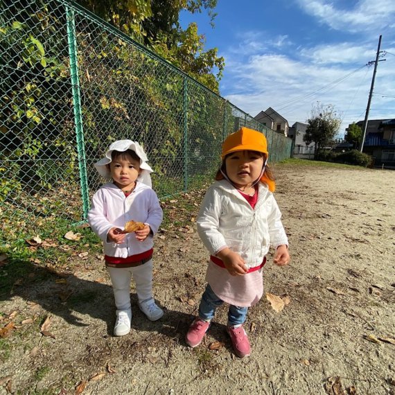 大好きな外遊び！城山公園　/Park day!
