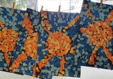 Marvellous Mosaics オリジナルの飾りを作りました！