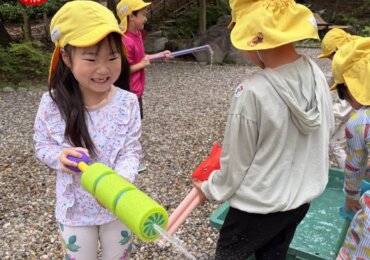 覚王山・揚輝荘公園でウォーターファイトを楽しみました！Water Fight Fun at Yokiso Park! 💦🌞