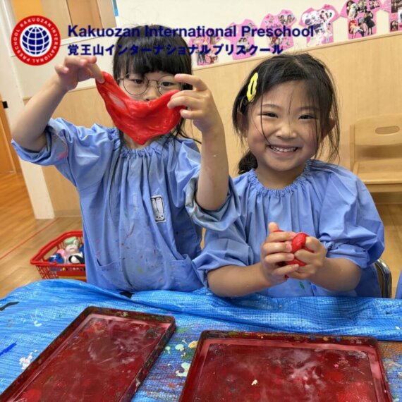 Pink Eaglets Make Slime!