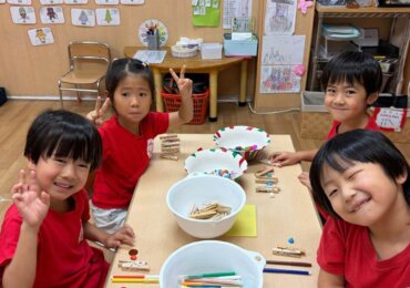 ☆～親子で楽しむ英語の学び！動物ポスターづくりに挑戦｜5年長Pink Eaglets保護者参観日～☆～Pink Eaglets Enjoyed Parents Visiting Day～